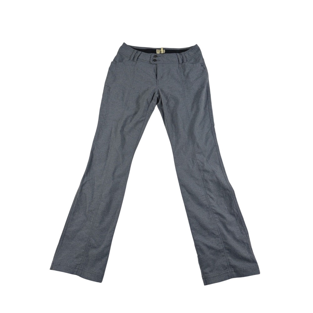 Royal Robbins Womens Gray Stretch Hiking‎ Travel Pants Size 8 Regular ROYCL-S24